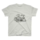 とある三匹の猫の食べてるよ Regular Fit T-Shirt