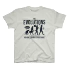 ikinagraphieのTHE EVOLUTIONS スタンダードTシャツ