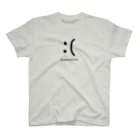 松や SUZURI店の海外絵文字 Dissatisfaction Regular Fit T-Shirt