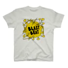 ワディ/Flyer ShopのBLAST BEAT/DRUM/ドラム スタンダードTシャツ