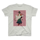 朝際イコ/ ICO ASAGIWAの喫茶あさぎわの女給さん スタンダードTシャツ