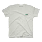 TARORIMOの緑のNECOSTE スタンダードTシャツ