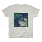 minimumのblue flower スタンダードTシャツ