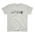 shop_newton_isaacの4 Apples in a line スタンダードTシャツ