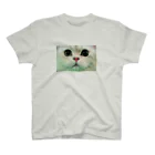 ねこがすき。のWHITE CAT Regular Fit T-Shirt