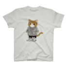 CAT'EM キャッテム　スニーカーを履いた猫のブランドのJACKET CAT　スニーカーを履いた猫のブランド Regular Fit T-Shirt