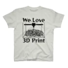 倉戸みとの3Dプリンタを愛するTシャツ スタンダードTシャツ