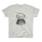 ANOMALのクラゲ ルテウムジェリー（モノクロ） スタンダードTシャツ