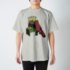ムクデザインのレッサーパンダのドレッサー Regular Fit T-Shirt