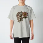 Lichtmuhleの一輪のお花とアフリカヤマネ Regular Fit T-Shirt