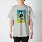 やまもりのPenguin's skeleton Regular Fit T-Shirt