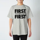 semioticaのfirst things first Regular Fit T-Shirt