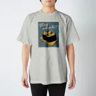 キノフシの店のしばいぬの軍艦巻き　へい！おまち！Ver スタンダードTシャツ