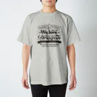 mocoのおちょこさん黒色プリント Regular Fit T-Shirt