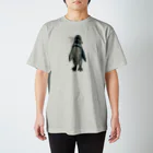 hami_closetのガラパゴスペンギン・クレパス画 Regular Fit T-Shirt