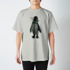 hami_closetのガラパゴスペンギン・クレパス画 スタンダードTシャツ