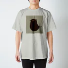 光平洋子のかしこい、どぶネズミ(うすい色のグレー地) Regular Fit T-Shirt