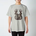 nemunoki paper itemのジャッカロープたち Regular Fit T-Shirt