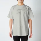 Sougaku　Productのフィボナッチ数列右巻き スタンダードTシャツ