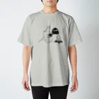 瀨頭 陽の読書するイエティ Regular Fit T-Shirt