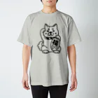 ヒヨッコ堂のまねき犬 スタンダードTシャツ