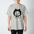ヒヨッコ堂の猫かぶりな犬 スタンダードTシャツ