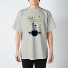 キッズモード某のスペースサラリーマン Regular Fit T-Shirt