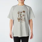 tempofreeスズリ支店の変形菌_スケッチ風 Regular Fit T-Shirt