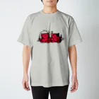 necoichiの仲良し猫 Regular Fit T-Shirt