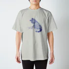 Quarter House の猫になぶられたい スタンダードTシャツ