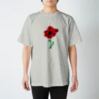 さとやま図案のアネモネ Regular Fit T-Shirt