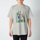 LuckySunnyDaySTOREのFloral garden  スタンダードTシャツ