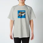 ふじさんのショップの交通安全猫 Regular Fit T-Shirt