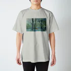 かりかりの雪の足跡 Regular Fit T-Shirt