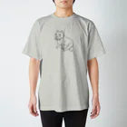 Happy Elephantのムチムチピッドブル Regular Fit T-Shirt