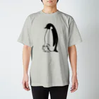 わの屋の暖を取るねこ（ペンギン） Regular Fit T-Shirt