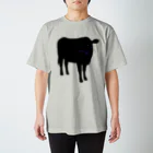 牛絵屋の黒毛和牛 スタンダードTシャツ