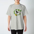 てふのようちえんのせすじすずめとだいすきごはん スタンダードTシャツ