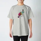 ZAZY official shopのZAZY膝蹴り Regular Fit T-Shirt