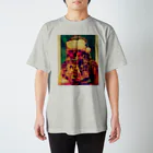 満菜食主義の地獄サンタTシャツ Regular Fit T-Shirt