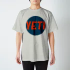 YETIMEETSのYeti meets girl (blue) Regular Fit T-Shirt