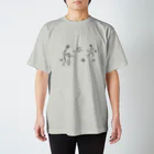 WAMI ARTの庭球蛙 スタンダードTシャツ
