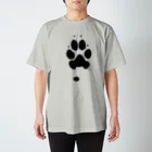 EmiriA artのオオカミの肉球🐾 Regular Fit T-Shirt