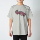 カプセルパビリオンの考える猫 Regular Fit T-Shirt