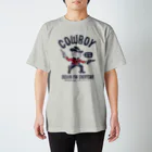 Design For Everydayのカウボーイ&ナンバリング☆アメリカンレトロ Regular Fit T-Shirt