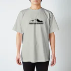 FounditのYama ni Noboru (black) スタンダードTシャツ