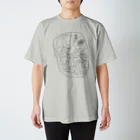 だぶるものおきのあんきも・かき・しらこ Regular Fit T-Shirt