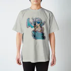 めんこラボ。の煙属性娘 Regular Fit T-Shirt