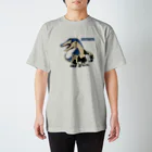 如月謙一の恐竜・バリオニクス Regular Fit T-Shirt