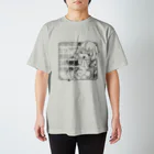 爆発電波のシガレットTシャツ Regular Fit T-Shirt